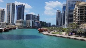 JA OCEAN VIEW HOTEL. Все номера с видом на море. Вечерний пляж JBR и Дубай Марина