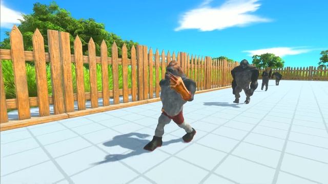 PRIMATES ATTACK AGAIN! CAN PRIMATES SAVE BETA FROM THE SCOURGE AND T-REX? - ARBS смотреть онлайн