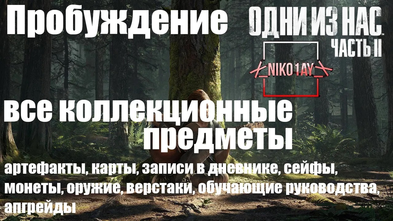 The Last of Us 2 [Одни из нас 2] все коллекционные предметы [Пробуждение]