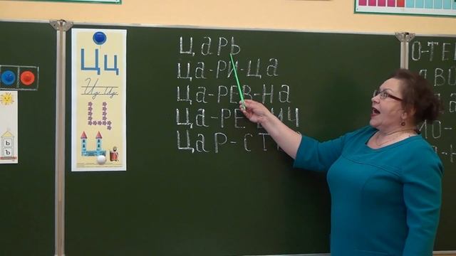 Урок обучения грамоте "Звук [ц], буквы Ц, ц" (1 класс)