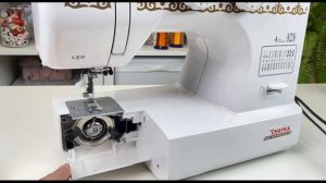 CHAYKA NEW WAVE 2125. Намотка шпульки и заправка нижней нити