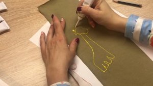 Как Сделать Рисунок На Ткани /IVA_hm/
