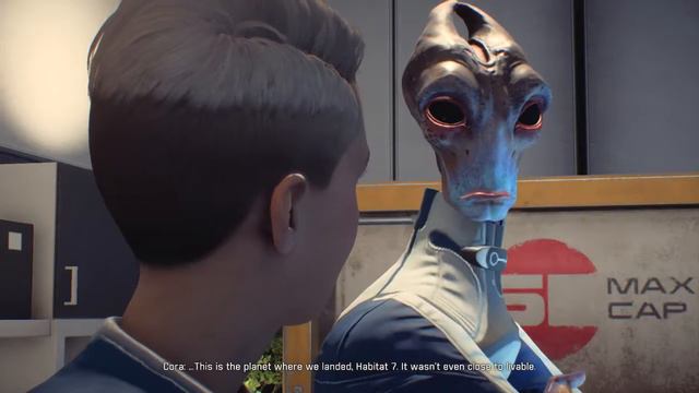 MASS EFFECT ANDROMEDA EP 3 THE NEXUS смотреть онлайн