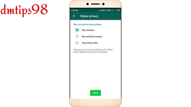 how to enable whatsapp status privacy in bengali. হোয়াটসঅ্যাপ স্ট্যাটাস ব্যক্তিগতকরুন100%।। смотреть онлайн