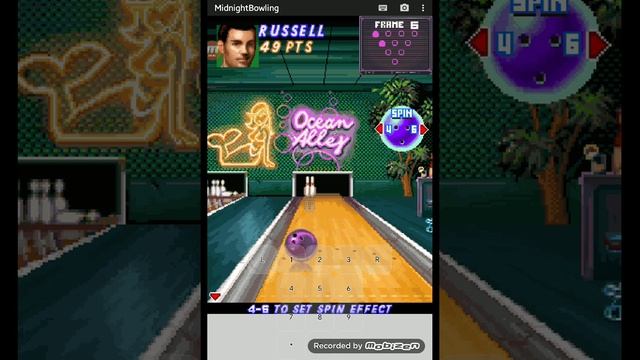 midnight bowling (java) - career mode (part 1): Russell vs Lee & skill test смотреть онлайн