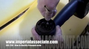 How to Fix the Pressure Error on EBS-250 Handjet Printer