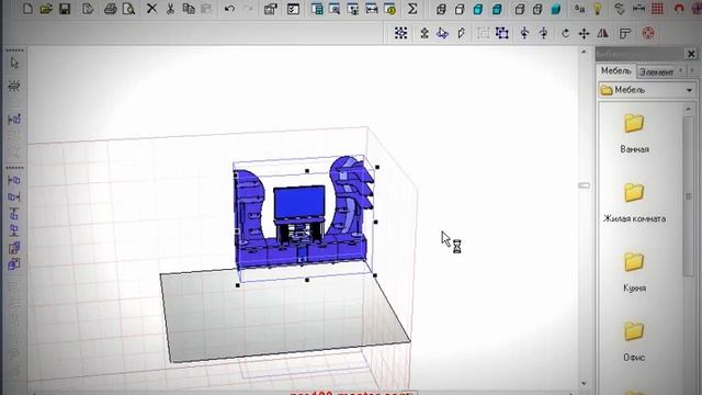 Учимся придавать отражения в Pro100... смотреть онлайн