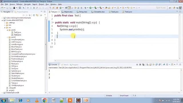 Main Method In Java