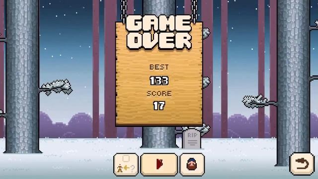 Играем в Timberman(steam) смотреть онлайн