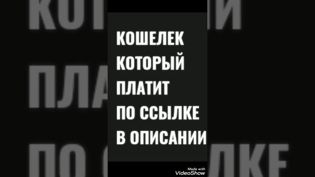 Кошелек который платит, заработок, криптовалюта, платежная система, пассивный доход.