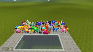 ALL METAL 3D MEMES vs ALL 3D SANIC CLONES MEMES IN Garry's Mod