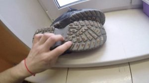 Наждачка  на подошву скользкой обуви.Личный опыт использования.