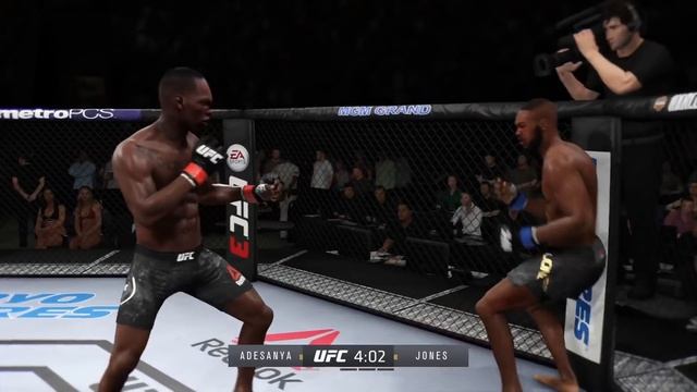 Jon Jones vs. Israel Adesanya (EA Sports UFC 3) - CPU vs. CPU - Crazy UFC ?? смотреть онлайн