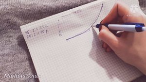 Считаем вырез горловины любой формы! Рисуем и считаем! простой способ без формул! #полезностиизМК