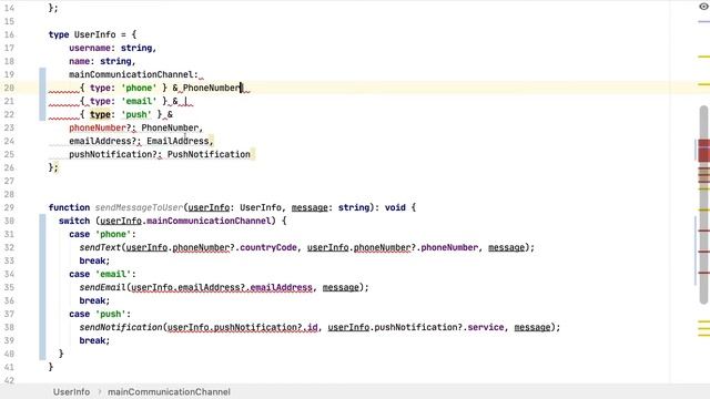 Use Typescript type intersection to strongly type your code | #TechTips