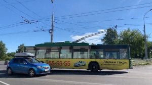 Рыбинский троллейбус 11-12.08.2022