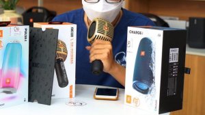 [Unboxing] JBL KMC 600 l Vừa nghe nhạc vừa hát Karaoke - Wireless All In One Karaoke Micro