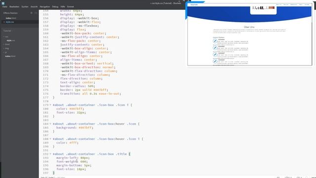 Responsive Website Tutorial #4 | About Section | Bootstrap 4 grid system смотреть онлайн