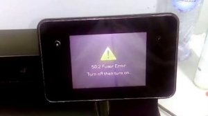 Fuser Error Turn off then Turn on | HP Laserjet Pro 400 MFP M425dn Fixing Fuser Error