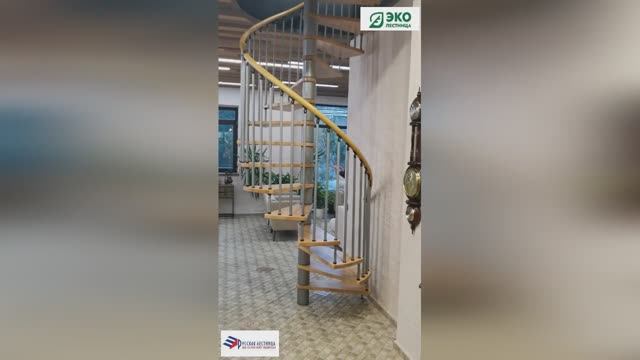 Русская лестница. Ремонт двух винтовых лестниц Spiral Decor.