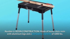 KETER Jobmade Portable Work Bench and Miter Saw Table Review