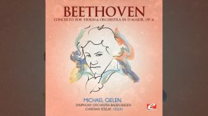 Concerto for Violin & Orchestra in D Major, Op. 61: Rondo