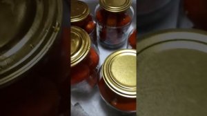Помидоры в томате с лимонной кислотой на зиму.