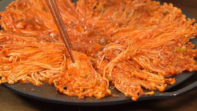 불닭팽이버섯 x 라이스페이퍼김말이 x 깻잎크래미전 x 단무지! 맛과 풍미의 조합에 놀라움 가득한 먹방! 즐거운 입맛 여행이 시작됩니다! #요리먹방