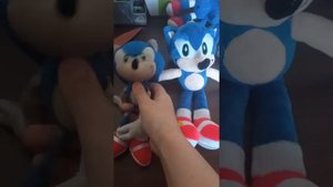 мои старые игрушки Соник