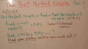 #2Bac#Past Perfect Simple : form and use (part 1)