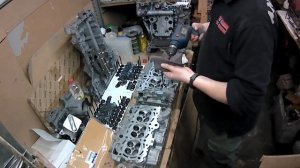 Subaru Tribeca B9 EZ30D (Ремонт ДВС) Сборка ГБЦ ч.1