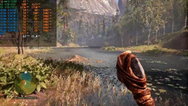 Test Far Cry Primal Xeon X3470 + RX 470 смотреть онлайн