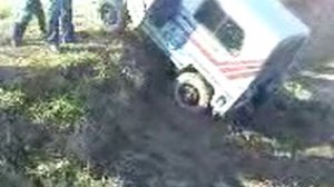 ЛУАЗ против УАЗ Белоканы Азербайджан