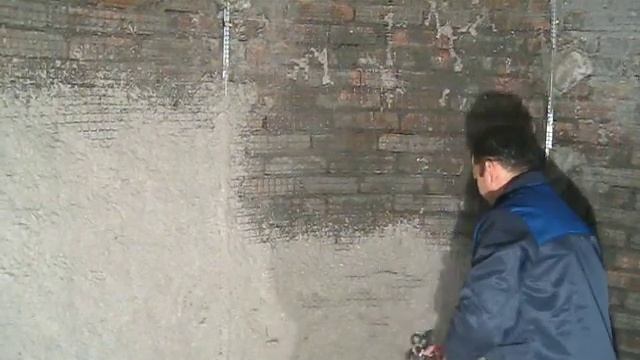 Накидка штукатурной смеси механизированно смотреть онлайн