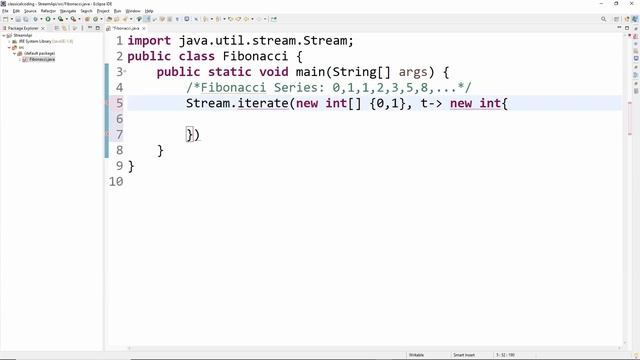 Fibonacci Series using Java 8 Stream API #JavaStreamAPI смотреть онлайн