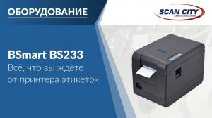 Обзор принтера этикеток BSmart BS233