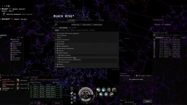 Eve Online карта, выбор систем ополчения калдари смотреть онлайн