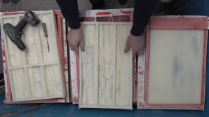 Изготовление формы из полиуретана для искусственного камня своими руками .