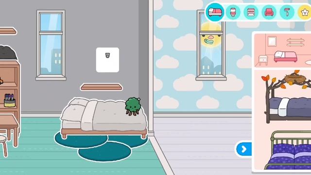 ✨4 идеи БЕСПЛАТНОГО обустройства спальни В ТОКА БОКА? смотреть онлайн