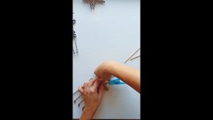 Новогодние елочные игрушки. Готовый набор для плетения из бумажной лозы. Подходит для новичков