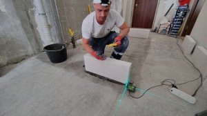 Ванная в панельке П-44. Подготовка объекта. Замена труб. Возведение стен. Серия 1