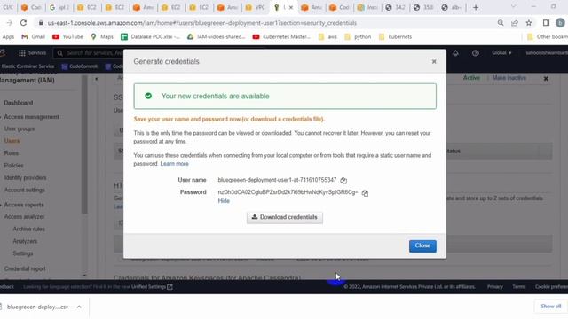 Blue green deployment aws ecs with fargate part 6 | Integrate git with AWS code commit смотреть онлайн