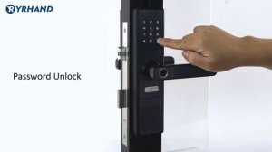 ✅ ЭЛЕКТРОННЫЙ БИОМЕТРИЧЕСКИЙ ДВЕРНОЙ ЗАМОК YRHAND 520TY С АЛИЭКСПРЕСС