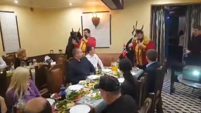 Братья Трояны и Татьяна Лютикова. Банкет. Краснодар