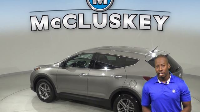 A12629TR Used 2018 Hyundai Santa Fe Sport 2.4 Base AWD Gray SUV Test Drive, Review, For Sale - смотреть онлайн