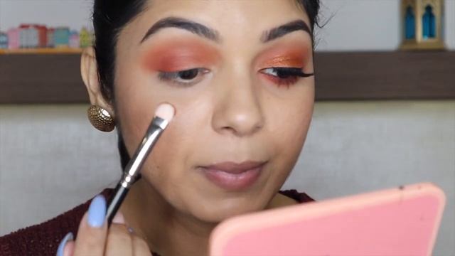 WARM ORANGE COPPER EYE MAKEUP TUTORIAL | STEP BY STEP | MAKEUPFASHIONREVIVAL смотреть онлайн