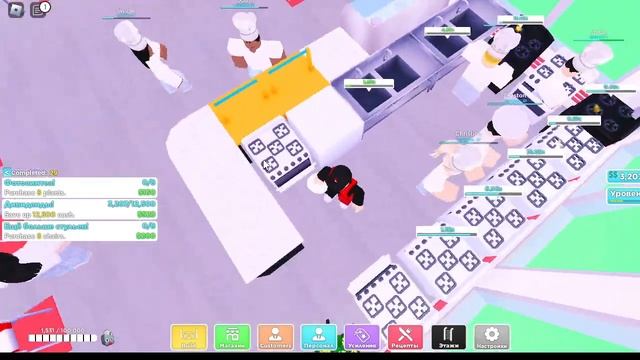 Роблокс но я открыл свой ресторан! /??✨ My Restaurant! смотреть онлайн