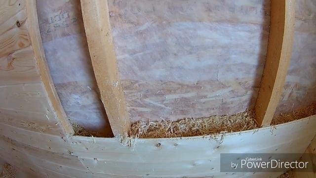 Утепление ОПИЛКАМИ с ИЗВЕСТЬЮ