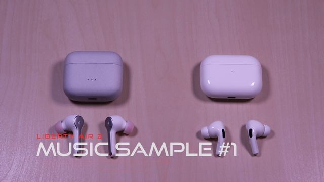Liberty Air 2 vs AirPods Pro - The $99 Alternative? (Music & Mic Samples) смотреть онлайн