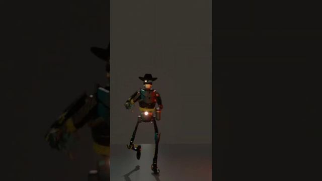 The Gun swing is always the best part of animating Phantom....  #blender3d #3danimation #blender